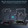 Printers Creality Ender 3 V2 NEO 3D-принтер обновление принтера с CR Touch Auto Выравнивание комплект ПК нержавеющая платформа Полнометальный экструдер