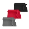 Table Mats & Pads Kitchen Silicone Spoon Rest 2 In 1 Holder With Drip Pad For Countertop Hang Hole Design BlackMats
