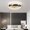 Plafonniers Moderne Led Pour Chambre Salle À Manger Anneau Carré Salon Étude Lustres Cuisine Lampes LuminairesCeiling