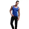 Men's Tank Tops Summer Men Clothing Man Undershirts Casual Fitness Bodybuilding Vest Sous Vetement Homme HO861414