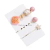 Barrettes à cheveux Barrettes Bijoux de mode Femmes Sweet Hairpin Clip Bobby Pin Résine Perles Charms 3pcs / Set Accessoire Drop Livraison Hairje Dhsdf