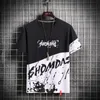 T-shirt da uomo T-shirt oversize T-shirt streetwear T-shirt manica corta T-shirt hip-hop Uomo Taglie forti 9xl 8xl 7xl 6xl Abbigliamento Y2302