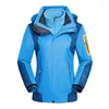 Jackets masculinos 2023 inverno outono ao ar livre de duas peças traje de alpinismo feminino para o casaco masculino de água de água de água 21q1258