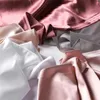 Foulards Hijabs Femmes Solide Couleur Satin Longue Écharpe Europe et Amérique Châle Nacré Ding Foulard Musulman Wrap