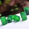 Подвесные ожерелья сухой зеленый Diy Road Pass Accessories Scattered Beads Natural Healing Crystal