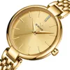 Wristwatches Women Bracelet Watch Japan Quartz Movement High Quality Simple 8.5mm Thin Luxury Stainless Steel Gold Waterproof Ladies Watches