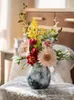 Decorative Flowers Simulation Flower Rose Chamomile Eucalyptus Dry Living Room Decoration