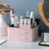 Ящики для хранения организатор Makup пластиковая организация коробка для ванной комнаты для губной помады для ювелирных изделий для корпуса держатель макияж парфюмеры
