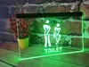 Funny Toilet Entrance beer bar pub club 3d signs led neon light sign home decor crafts