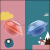 Bowls 1Pc Stainless Steel Cartoon Flying Saucer Mtipurpose Insated Bowl For Home Drop Delivery Garden Kitchen Dining Bar Dinnerware Dh0Wn
