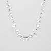Pendentif Colliers Authentique 925 en argent Sterling pandora perles pavé collier pour femmes bijoux à bricoler soi-même perle S925 charmes 45 cm de long G230202