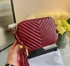 حقيبة الكتف الفاخرة كاميرا حقيبة اليد الكاميرا النسائية Loulou Classic Soho Leather Strap Crossbody Bag Bag Bag Bag Presents For Women Designer Counter Bag