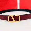 Luxury Designer Belt Classic Vintage Letter Smooth Buckle Women Belts High-quality Men Leather Belt Width 2.5cm 3.8cm