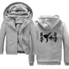 Men's Hoodies High Quality Men Jacket Winter Coat Casual Wool Liner Fleece Sweatshirts