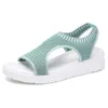 Sandales femme été 2023 grande taille 45 pantoufles respirantes femmes chaussures de plage compensées plate-forme marche confortable