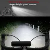 Lights Upgrade 5*P90 8000mAh Light Flashlight Type-C Rechargeable Lamp Bicycle Headlight Super Bright Bike Accessories 0202