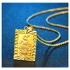 Pendant Necklaces Retro Classic Dragon Necklace Mascot Ornament Jewelry Gift Elegant Drop Delivery Pendants Dhtv1