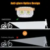 S 2022 Ny cykelcykeluppsättning cykel USB -laddningstrålkastare Ljus MTB IPX6 Vattentät ficklampa LED Lantern Front Lamp 0202