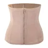 Kvinnors shapers Plus Size Invisible Zipper Shapewear Mesh Body Shaper Hook Zip Corset Trimmer Tummy Control midja Cincher för kvinnor