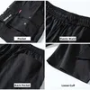 Męskie szorty Summer Casual Cargo Bieganie krótkie spodnie chłopiec dużego męskiej marki sportowe ubranie luźne elastyczne talia 2022 NOWOŚĆ Y2302