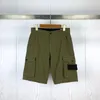 Heren merk shorts topstoney ontwerper Heren Side label pocket wash werkkleding casual shorts Maat M-2xl