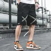 Herenshorts Mode Cargostijl Heren Zwart Stijlvol Casual Sport Jogging Gedrukt voor mannelijk Hiphop Punk Strandbordkleding 022023H