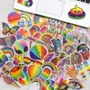 50 datorer Gay Pride Stickers Rainbow Stickers f￶r LGBTQ T01040230