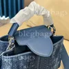 Lady Luxury Shoulder Bags Fashion Designer Borsa blu Modern Classic Totes Temperament Shopping Wallet Porta carte 2 colori