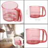 Cuisson Pâtisserie Outils Semimatic Farine Tamis Tasse Manuel Poudre Outil Drop Delivery Maison Jardin Cuisine Salle À Manger Bar Ustensiles De Cuisson Dh67I