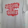 Erkek Tişörtleri Mission Of Burma Gömlek Bağımsız Rock Post Punk Müzik Giyim Grafik