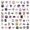 126 PCS Gay Pride Stickers Rainbow Stickers f￶r LGBTQ W15741575