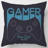 Almohada / Decorativo 45x45 cm Cubierta de gamepad Decoración Sofá Funda de tiro Cubiertas de prensa para sala de estar Cubiertas de dormitorio de coche / Dec