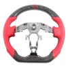 Racing Car Steering Wheels For Nissan 370Z LED Carbon Fiber Steering Wheel Universal Replacement Steering