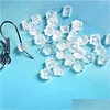 Boucle d'oreille arrière 10000pcs / sac de 4,5 mm boucles d'oreilles Stoppers PLING BIJEMRES BLIQUIRES FABRICANT DIY ACCESSOIRES PLASTIQU