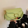 axelväskor designer kvinnor väskor läder handväska moln crossbodys väska elegant fast färg messenger purses lyxväska 230202