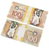 Другие праздничные партийные принадлежности Prop Money Cad Canadian Dollar Canada банкноты поддельные заметки фильмы реквизит Drop Доставка дома Dhvaw