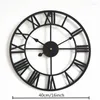 벽시계 빈티지 큰 시계 유럽 스타일 철고기 레트로 크리에이티브 홈 장식 시계 독립 디자인