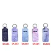 Party Favor Lip Holder Key Buckle Neoprene Marble Prints Lipstick Ers Keychain Cute Chapstick Sleeves Keyring Of Souvenirs 1 68Ny Dr Dh0S2