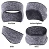 Baretten Running Hoofdband Oorwarmer Buitensporten Winter Zweetband Moffen Haar Fleece Cover HoofdbandBaretten Elob22