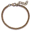 Link armbanden kinitiaal vintage eenvoudig voor vrouwen mannen tarweketens heren punk manchet mode sieraden geschenken