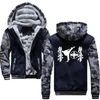 Men's Hoodies High Quality Men Jacket Winter Coat Casual Wool Liner Fleece Sweatshirts