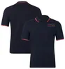 F1-Rennanzug 2023 neues Team-Herren-Kurzarm-Poloshirt mit individuellem Revers-T-Shirt