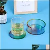 Baking Pastry Tools Coasters Resin Molds Storage Box Mold With 4 Pcs Round Casting For Diy Epoxy Cups Mats Drop Delivery Home Gard Dhh51