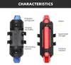 s 4 Modes Bicycle Tail USB Rechargeable Cycling Mountain Waterproof Rear Light Warning Lantern Bike Lamp 0202