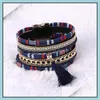Bracelets de charme encantos v￡rios estilos de moda Bangles de amizade itens de presente de j￳ias de couro magn￩tico entrega de gota dh9ap