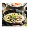 Miski japońsko -stylowe ceramiczne płyty obiadowe duże gospodarstwo domowe gotowane kiszona kapusta ryba głęboka płyta zupa grube retro stolik 11 cali Dro dhxdg