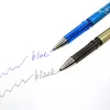 Оптовые продажи! Специальная стиральная ручка Blue / Black Ink Magic Office School School Supplies