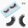 Wholesale 3D Silk Faux Mink False Eyelashes Natural Strip Eye Lashes with Butterfly Cardboard packaging