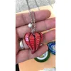 Pendant Necklaces New Arrival Murano Glass Necklace With Freshwater Real Pearl Diy Craft Jewelry Drop Delivery Pendants Dhyue