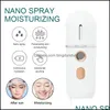 Outro jardim doméstico mini umidificador portátil nano mister a vapor facial a vapor de beleza spray hidratando aparelho de hidratação friapparatus dhvz3